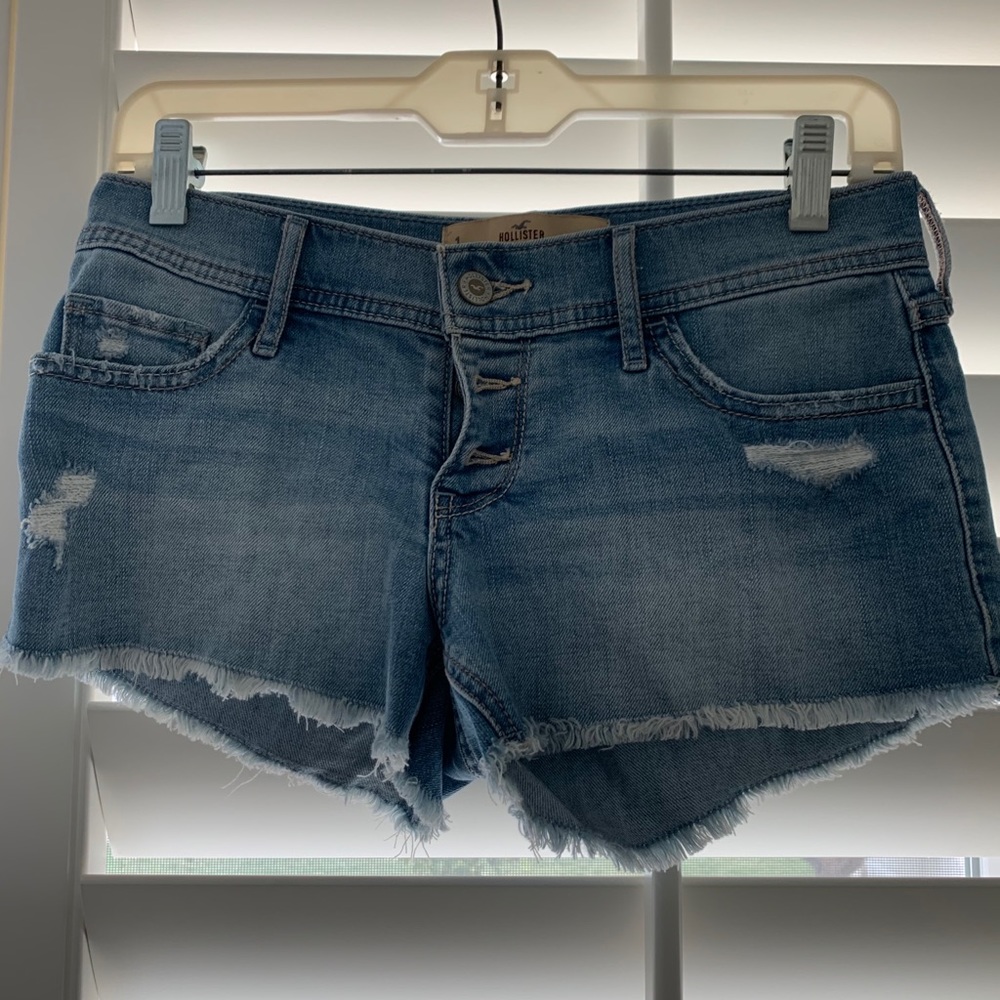 Hollister Light Denim Shorts